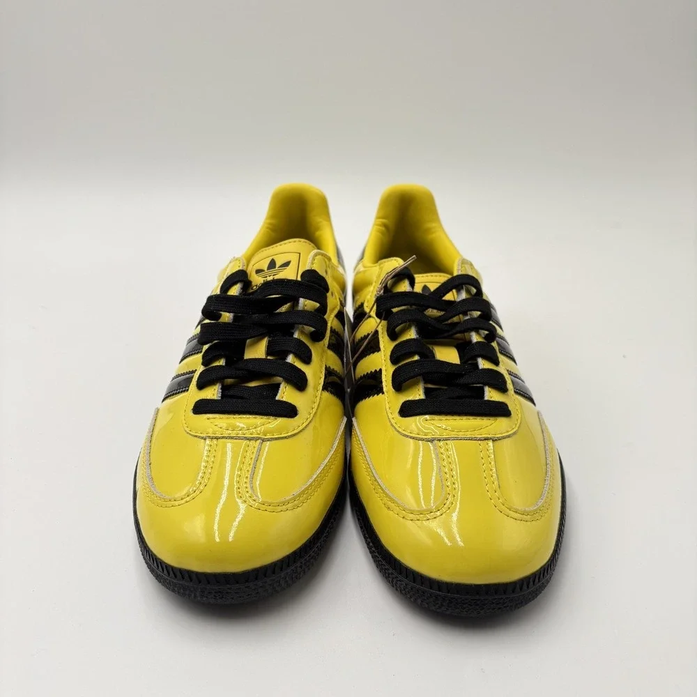 Adidas Originals Women's Samba OG JR8749 Yellow/Core Black Size 5.5